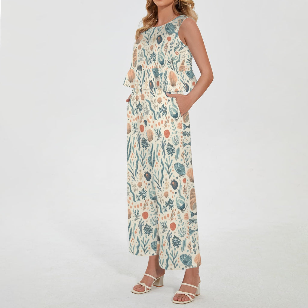 whimsical ocean pattern set