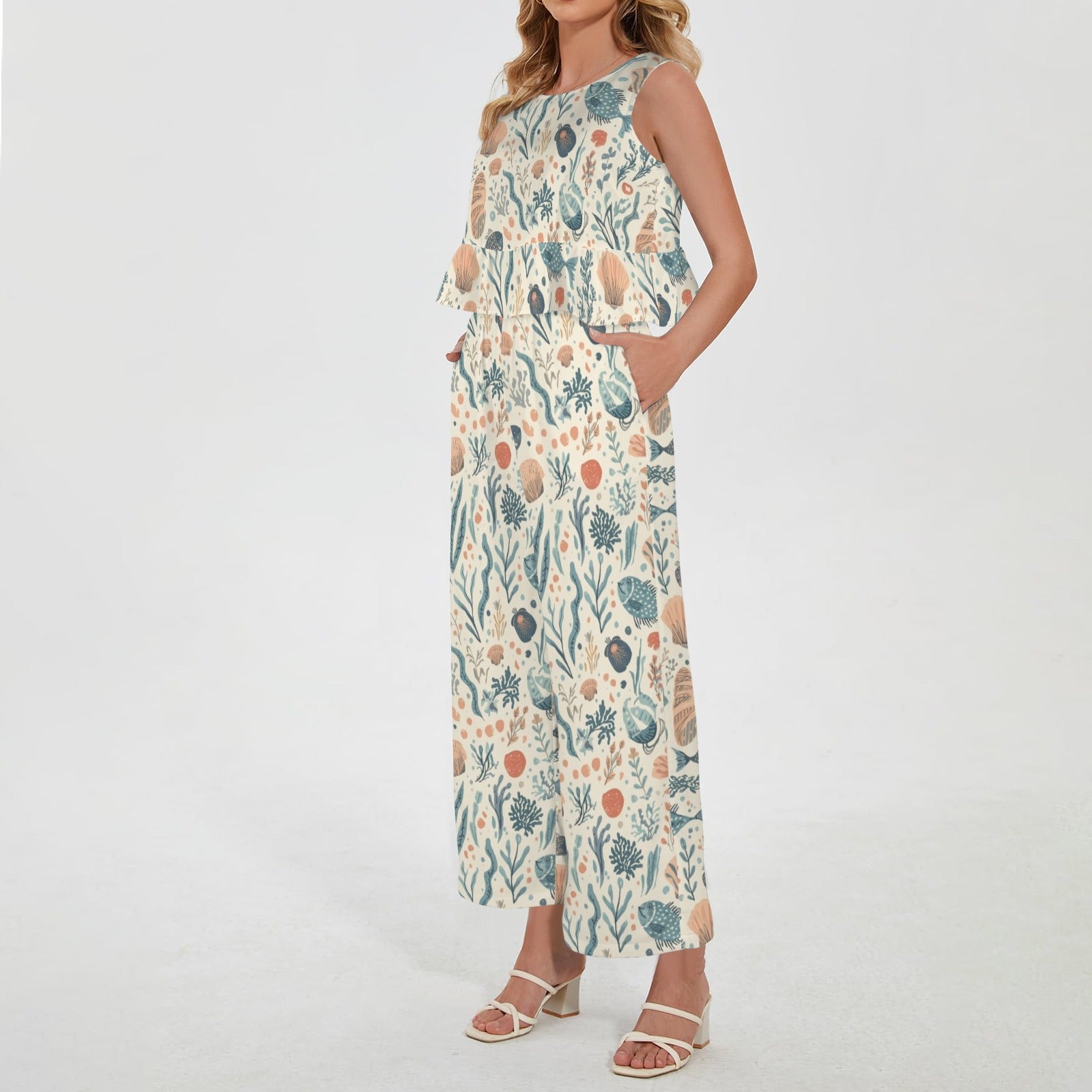 whimsical ocean pattern set