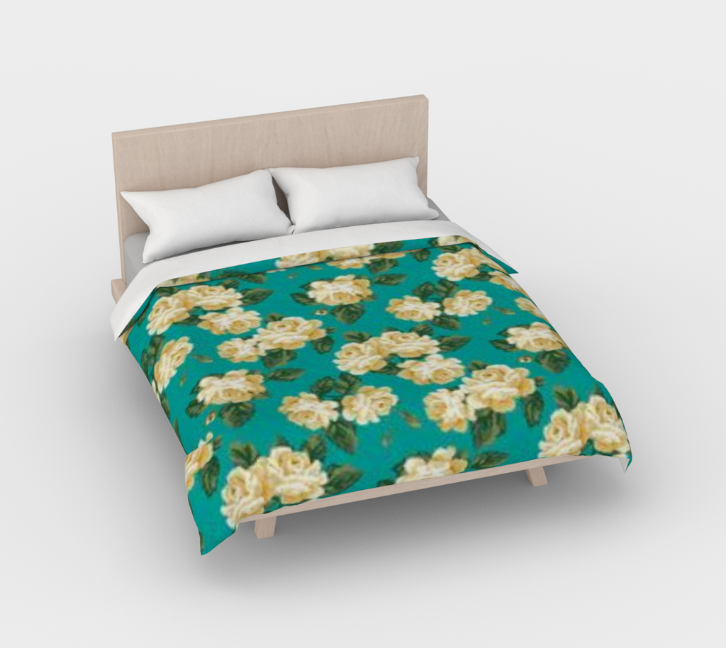 Roses Calm Duvet Cover