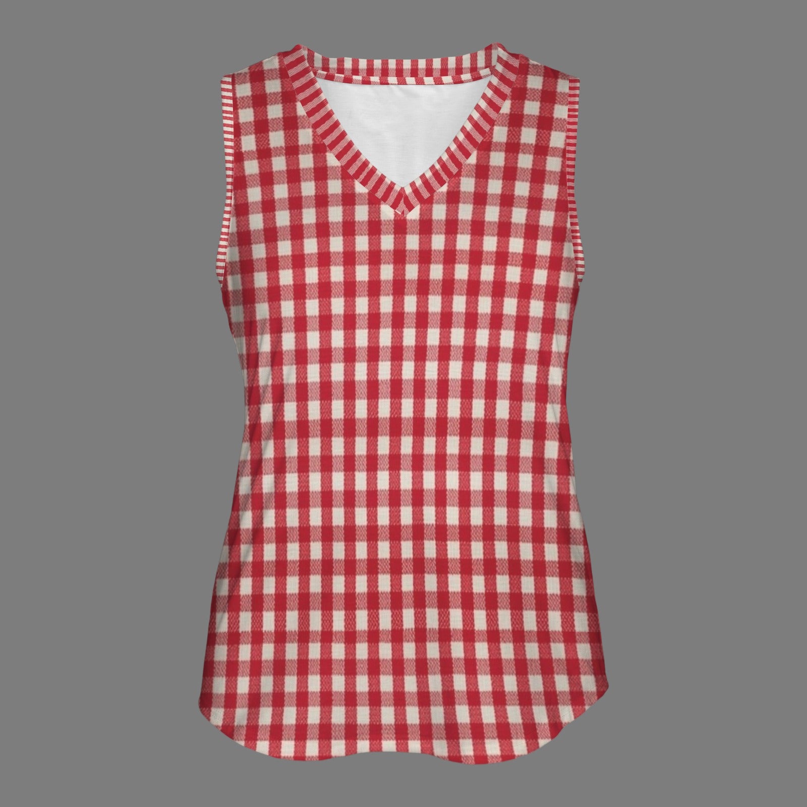 red checkered picnic blanket pattern red