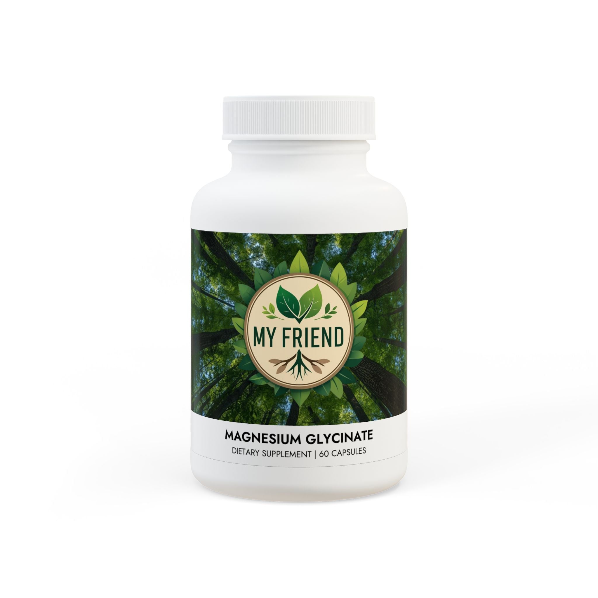 Magnesium Glycinate Supplement (60 Capsules)
