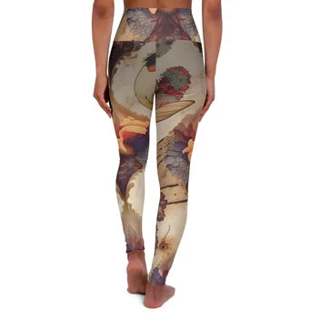 Floral Accents Sports Bra And Legging Bundle