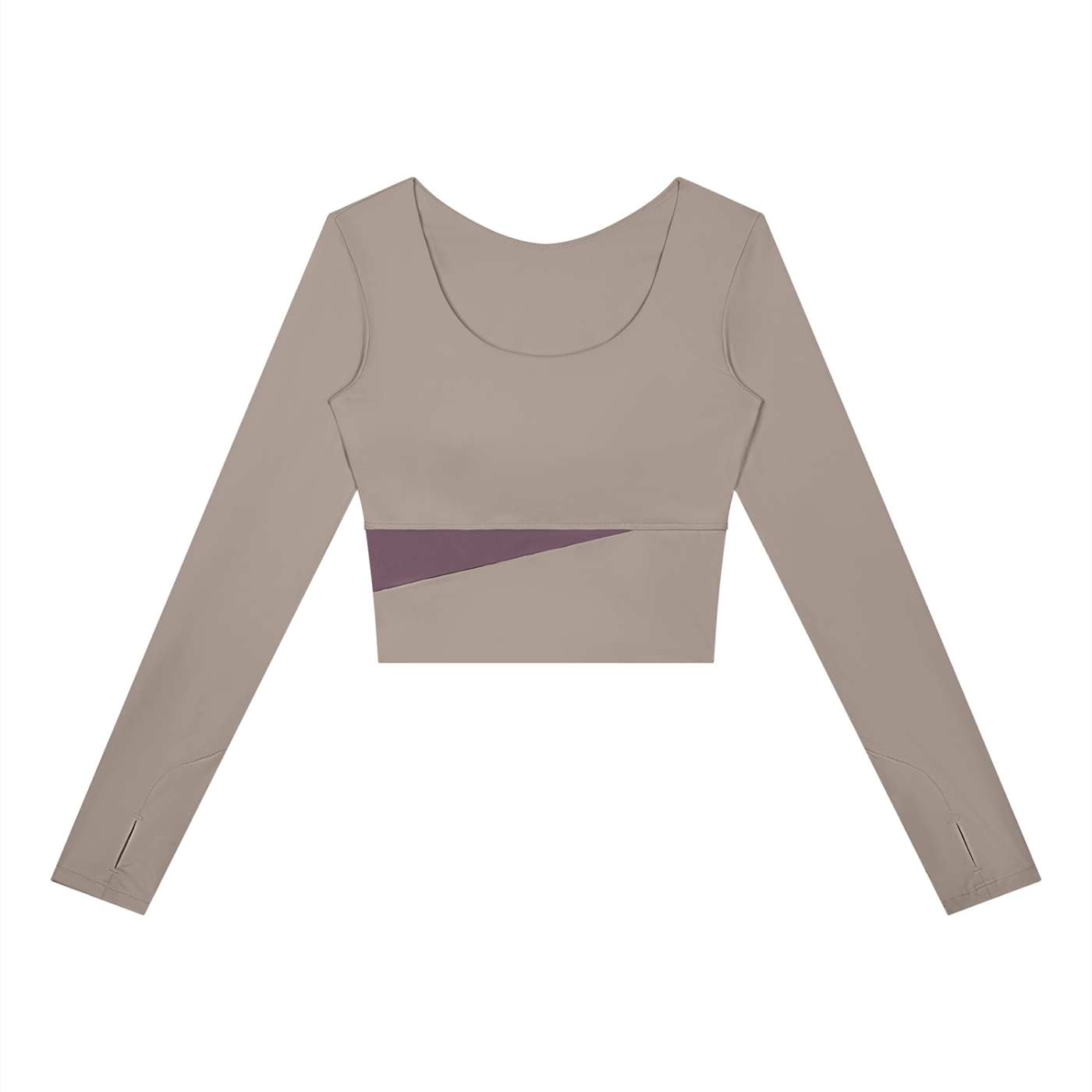 Women's Panelled Long Sleeve Yoga T-Shirt