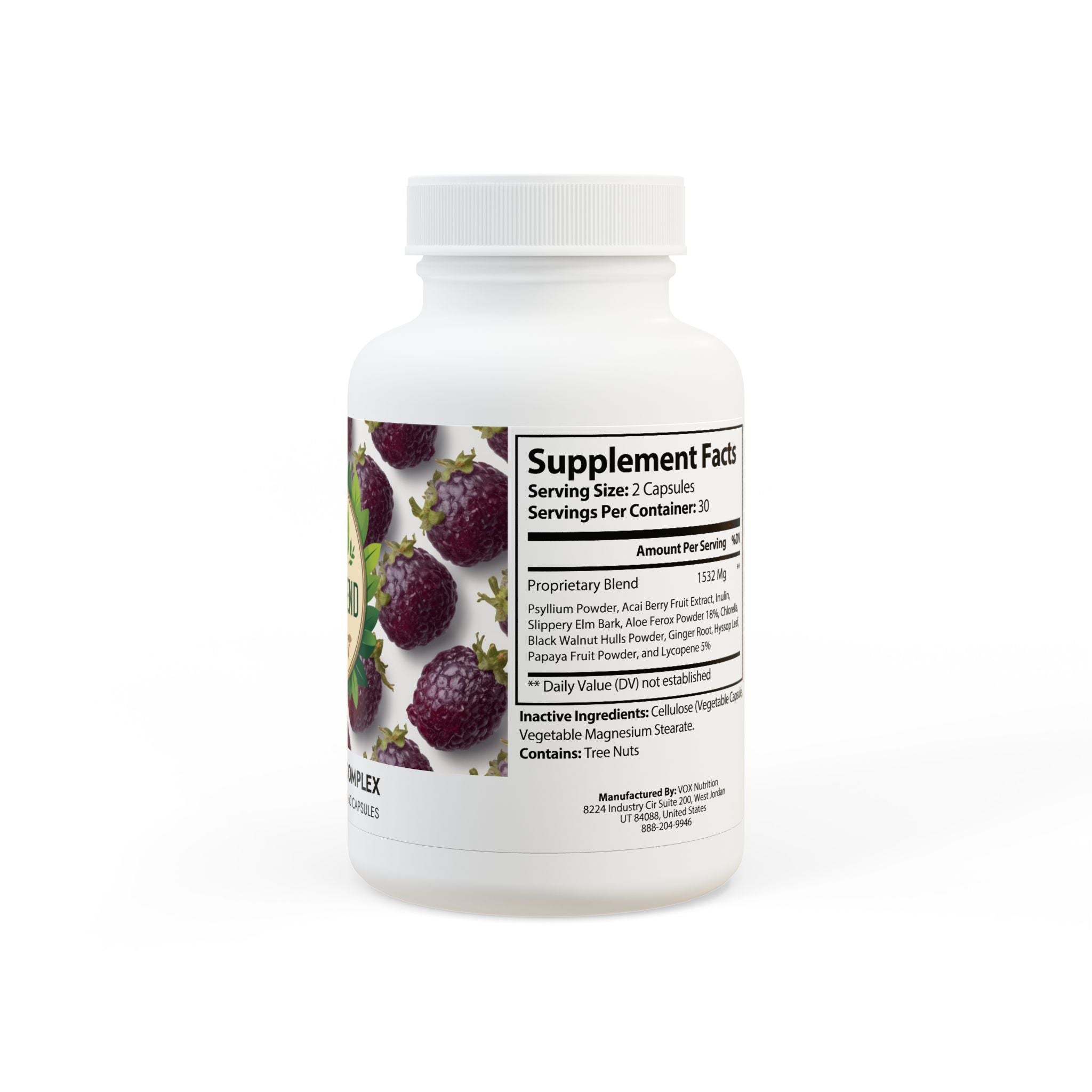 Acai Berry Complex Supplement (60 Capsules)