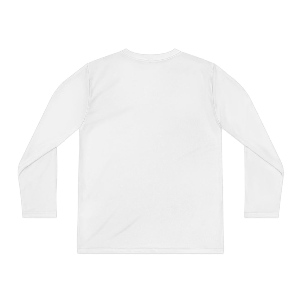 Long Sleeve Tee, Stick Figure Funny Shirt for Kids & Teens, Humorous Cartoon Graphic Top, Youth Long Sleeve Competitor Tee, Children's