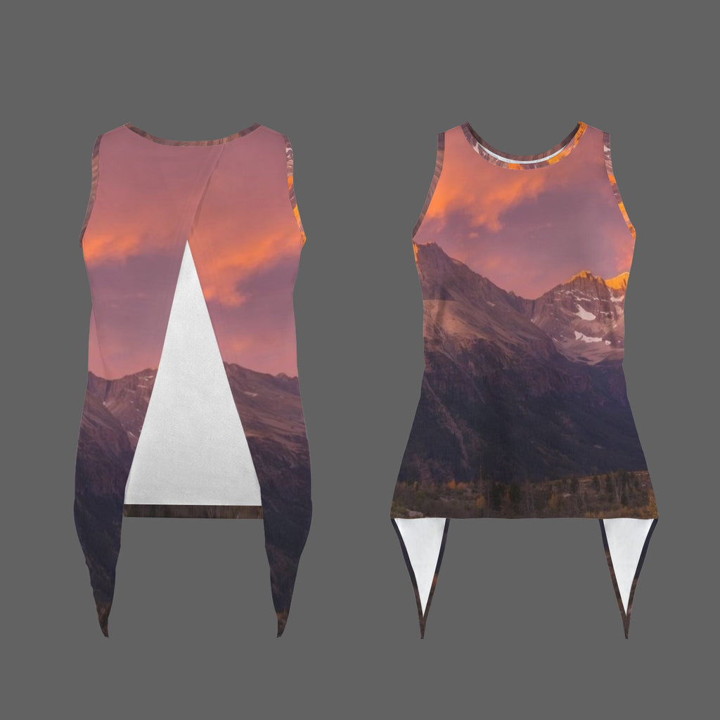 Mountaineering Open Back Sports Top