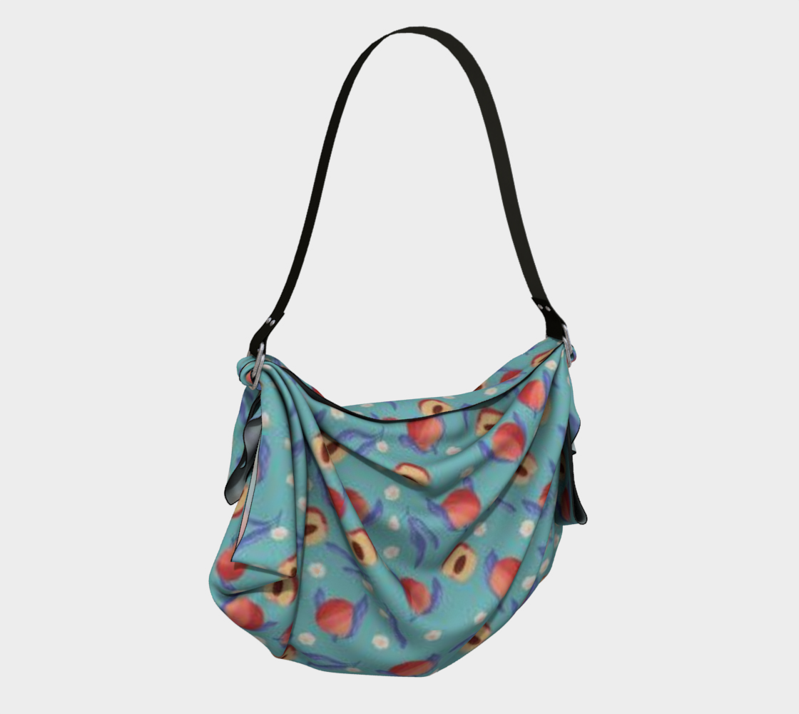Peaches For Me Origami Bag