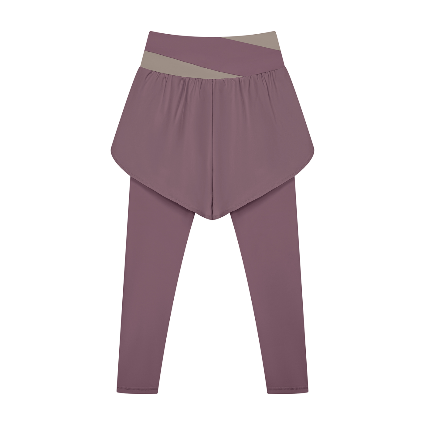 Women's Paneled High Waisted Yoga Leggings