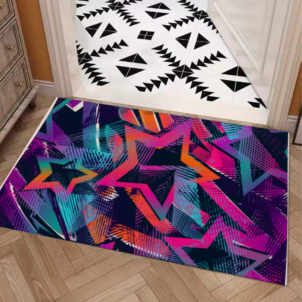 Star Power Art Door Mat