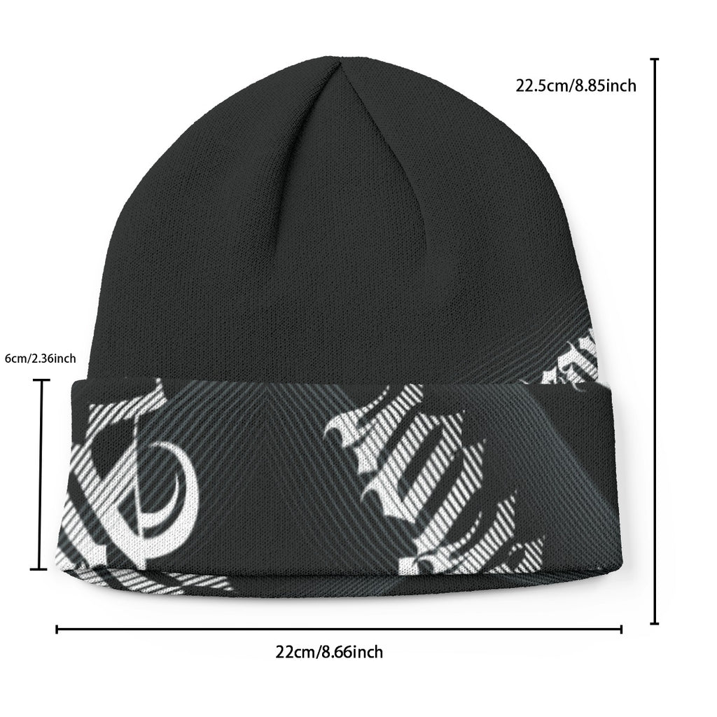 Abstract Street Art All-Over Print Knitted Hat