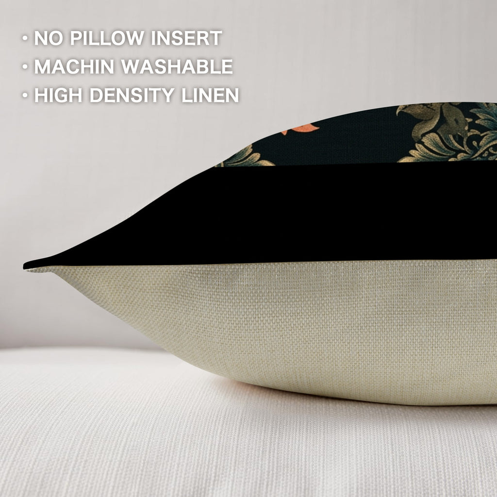 Pillow Cover Floral Blue