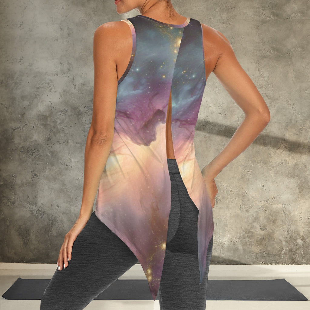 Space Galaxy Athletic Top