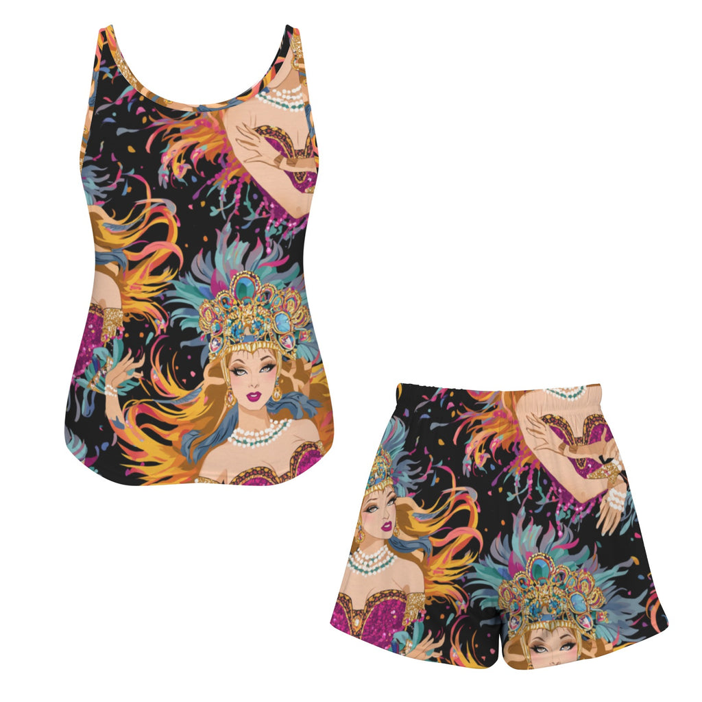 Showgirl Lady's Pajama Set