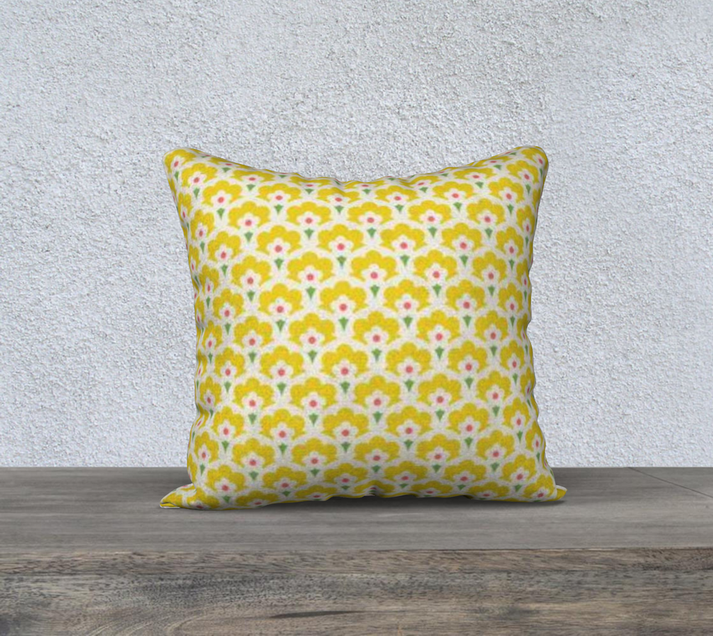 Yellow Mello Pillow Case