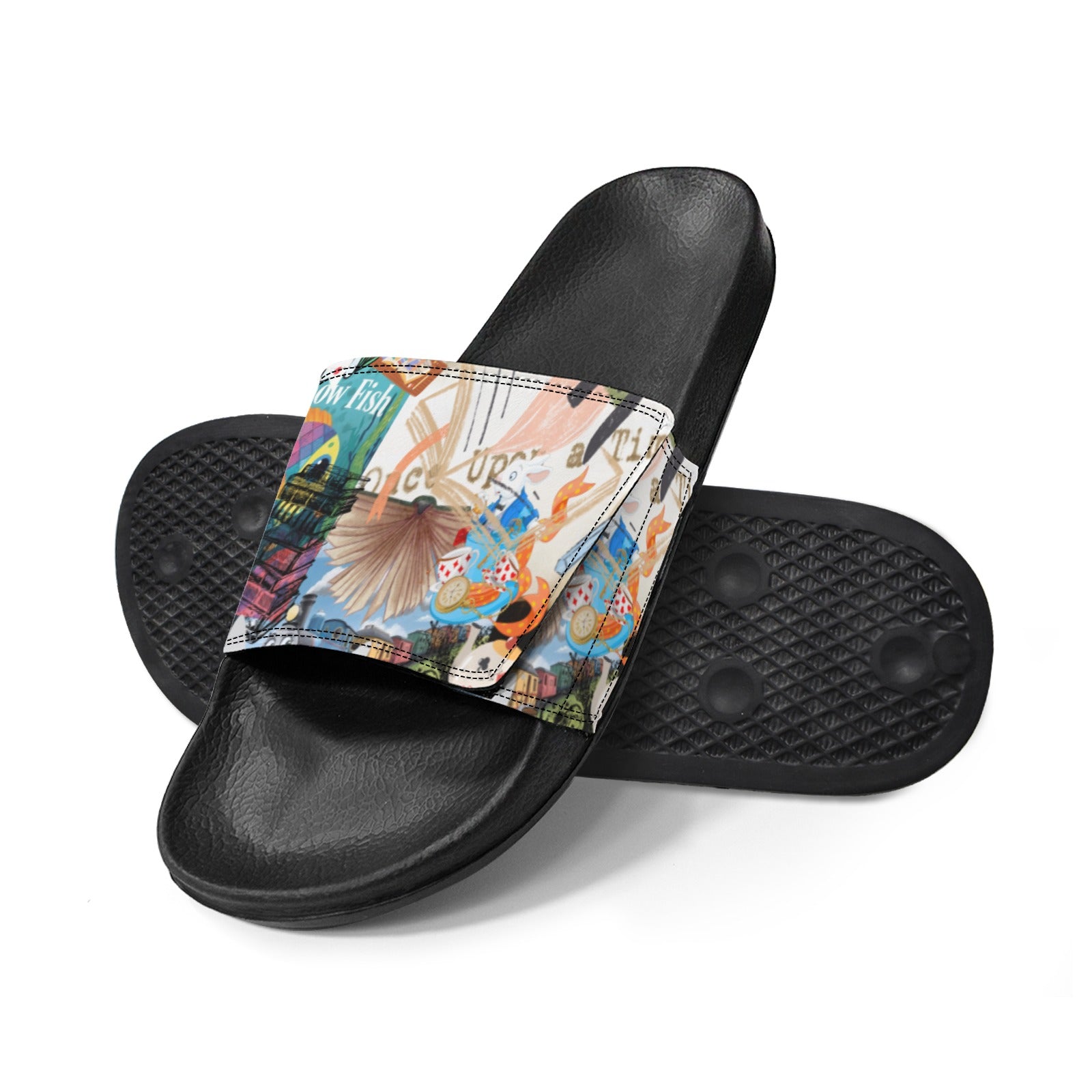 Book Slide Sandals