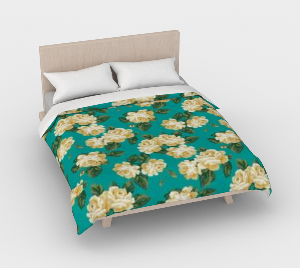 Roses Calm Duvet Cover