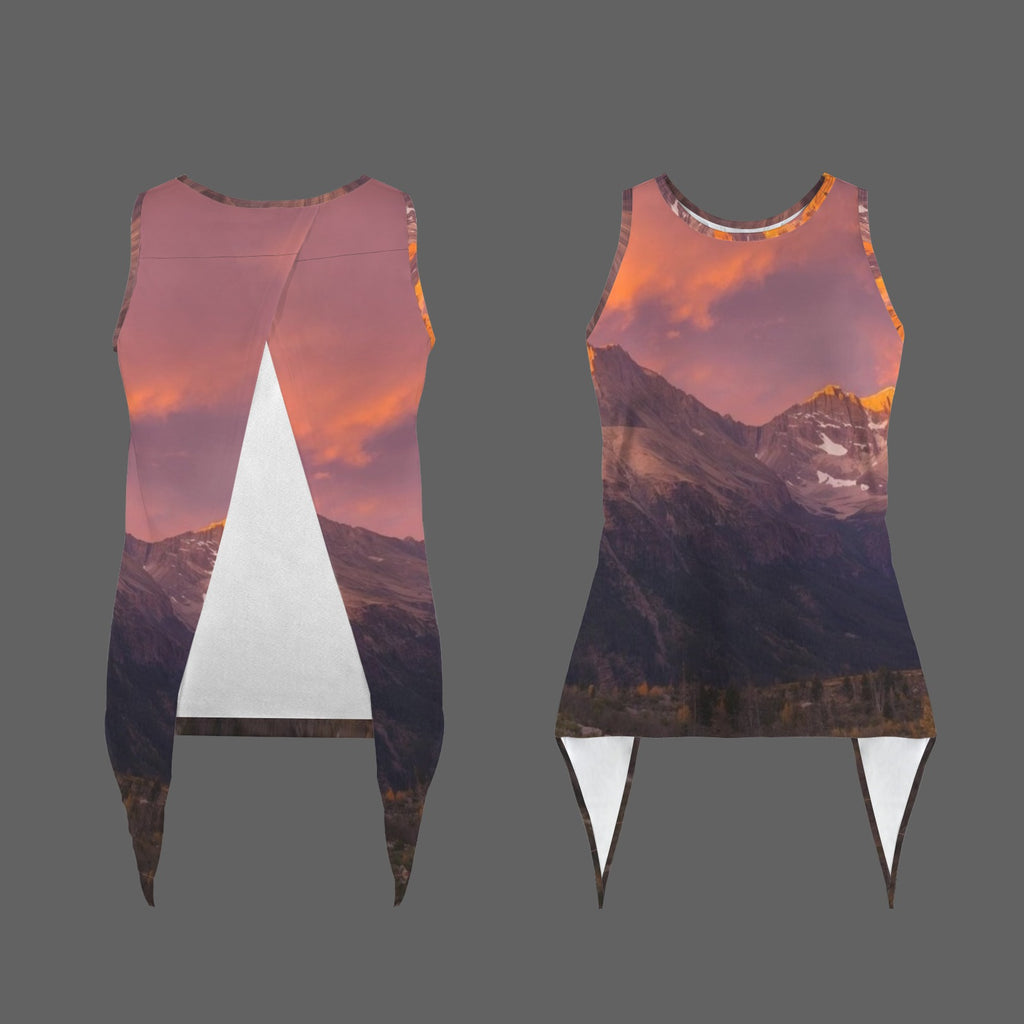 Sunset Mountain Athletic Top