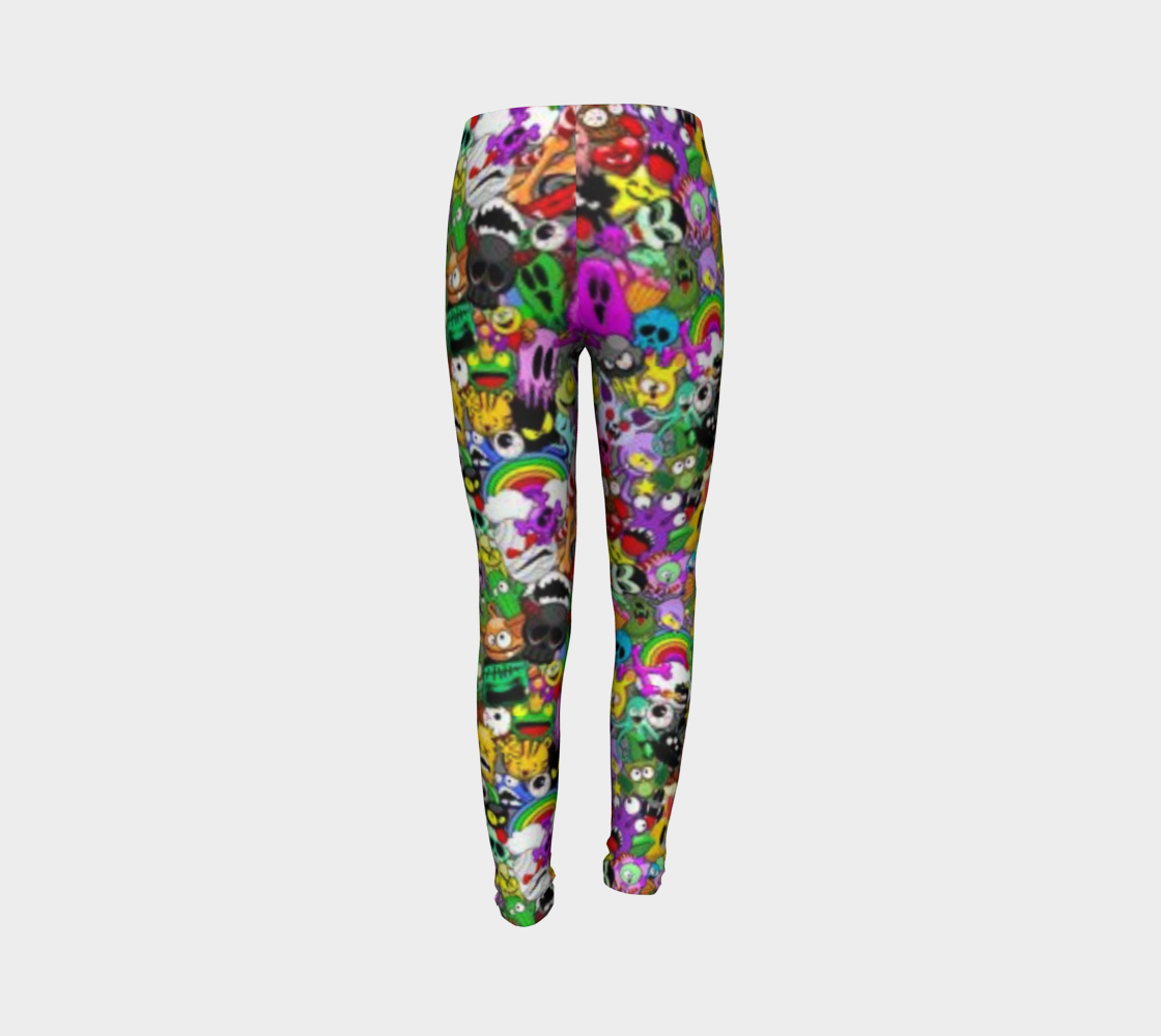Monster Mash Girl's Leggings