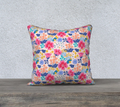 Floral Fancy Pillow Cover