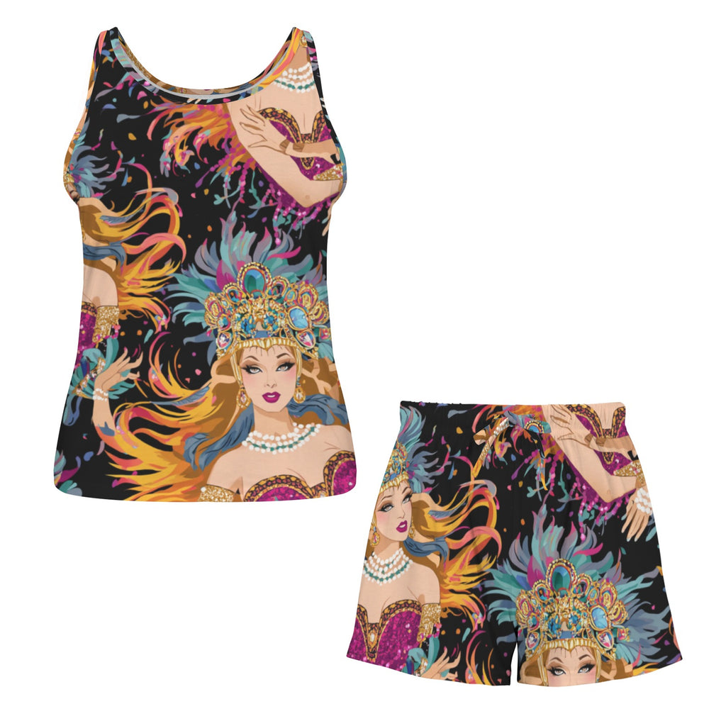Showgirl Lady's Pajama Set
