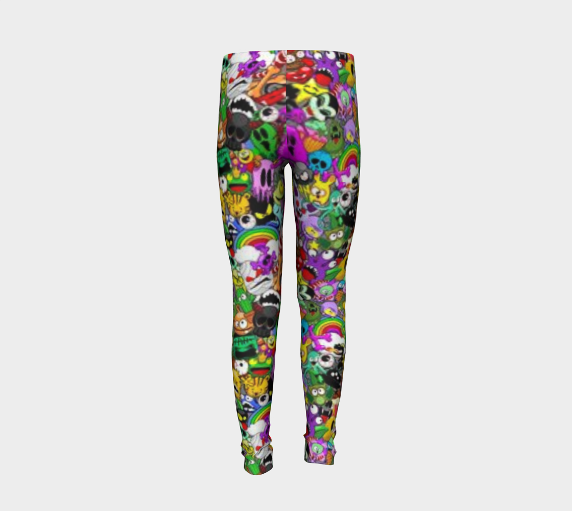 Monster Mash Girl's Leggings
