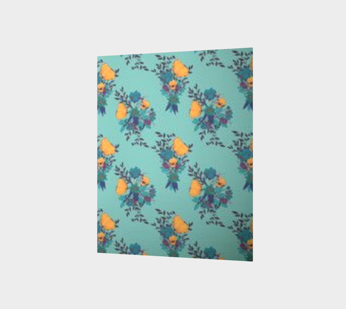 Classic Floral Aluminum Print