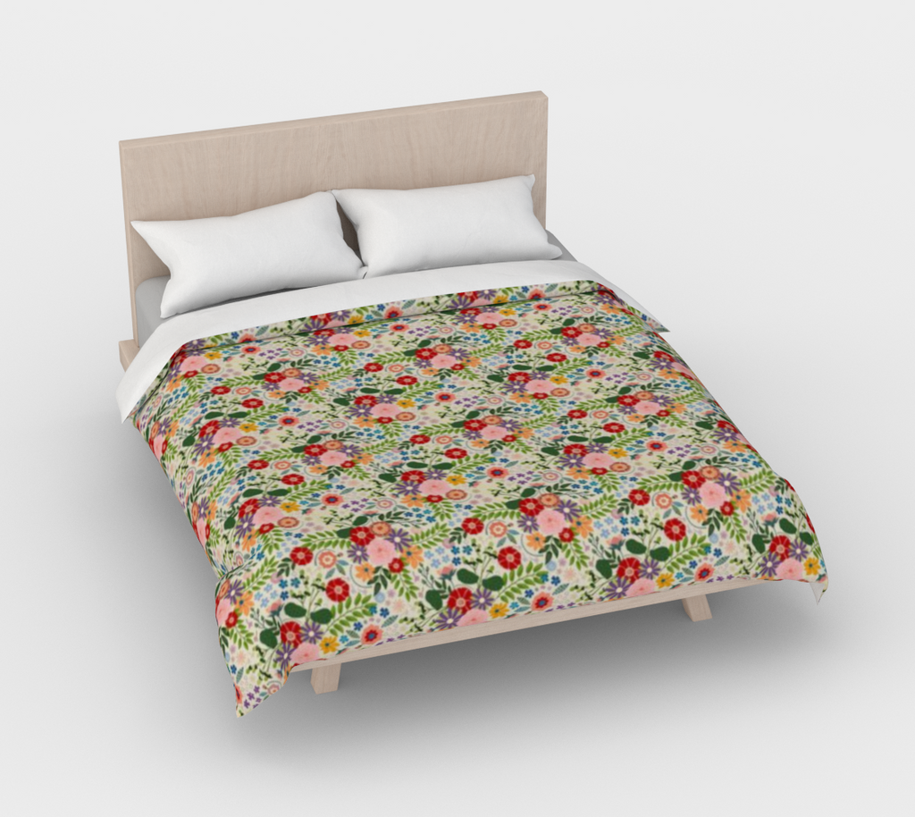 Fine Floral Duvet Cover