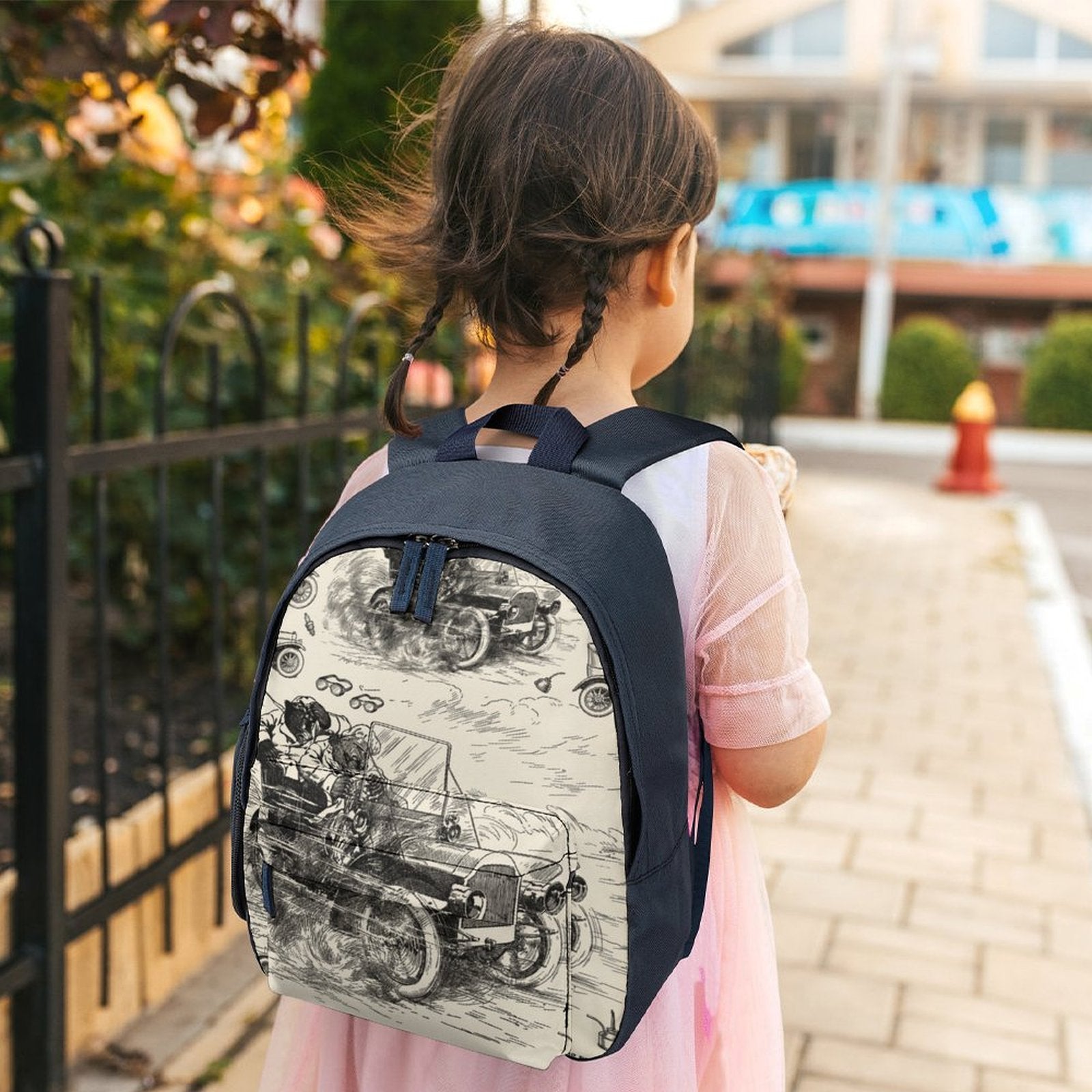 Old School Car Backpack