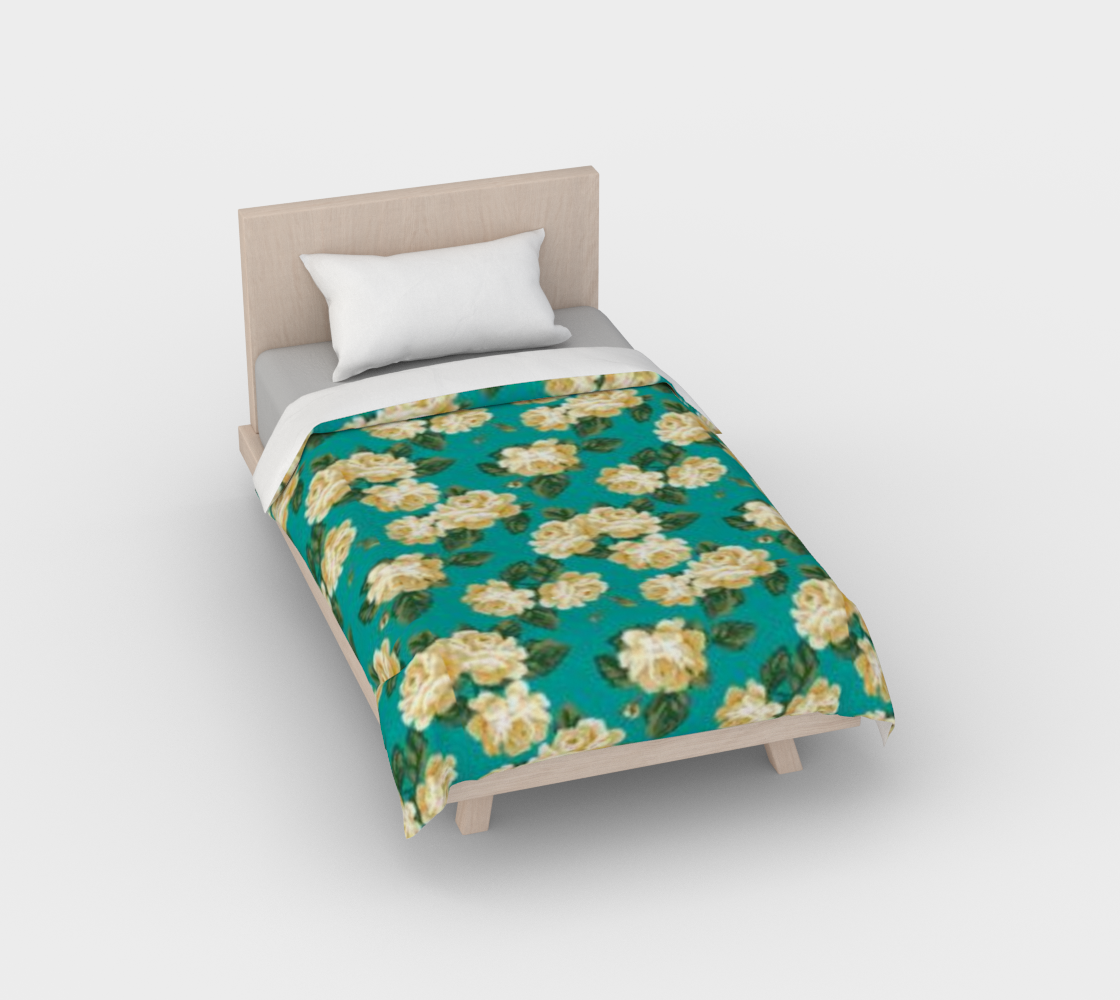 Roses Calm Duvet Cover