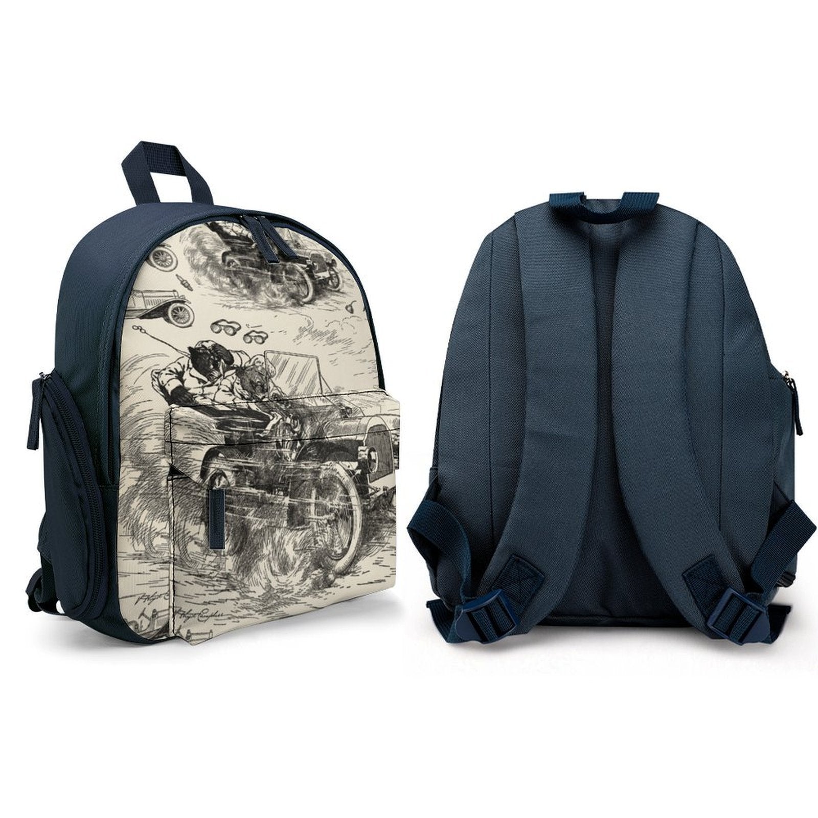 Old School Car Backpack