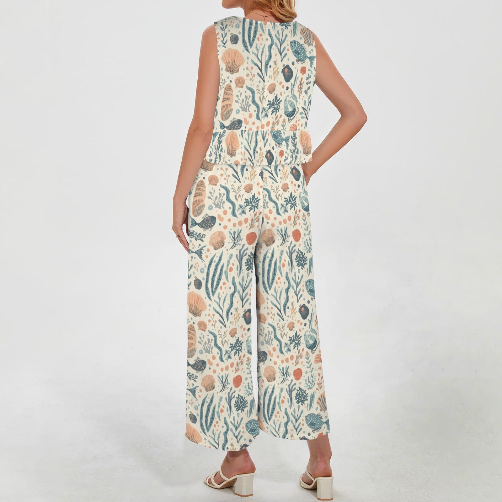 whimsical ocean pattern set