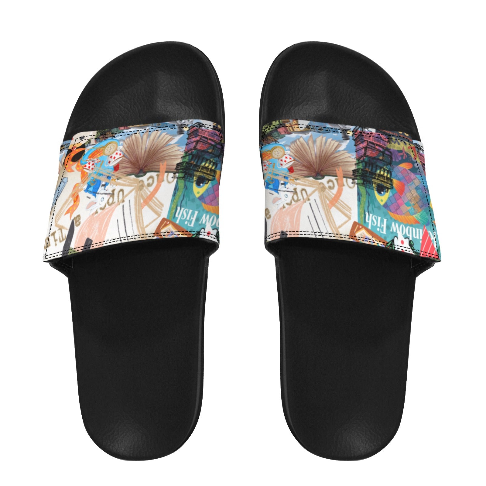 Book Slide Sandals