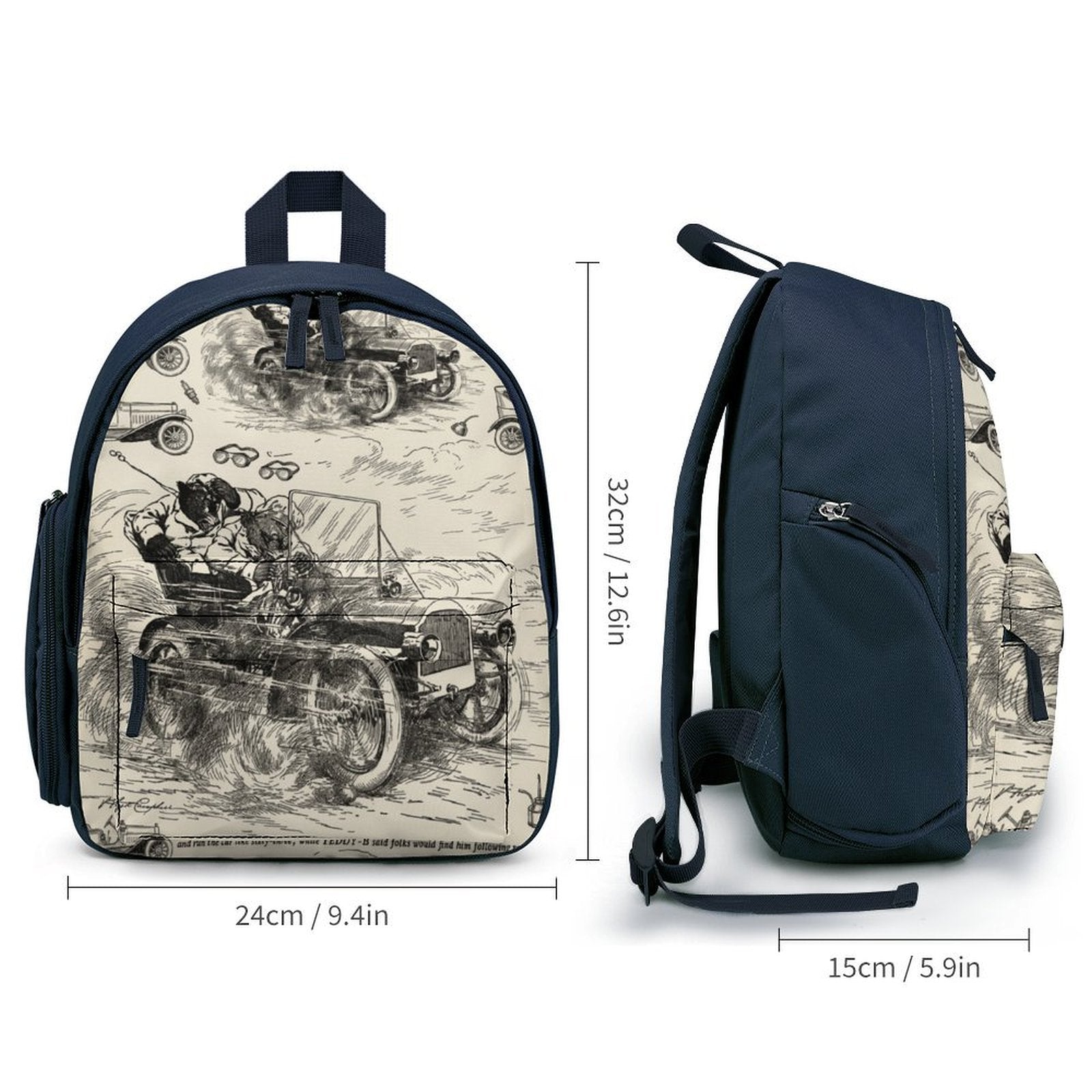 Old School Car Backpack