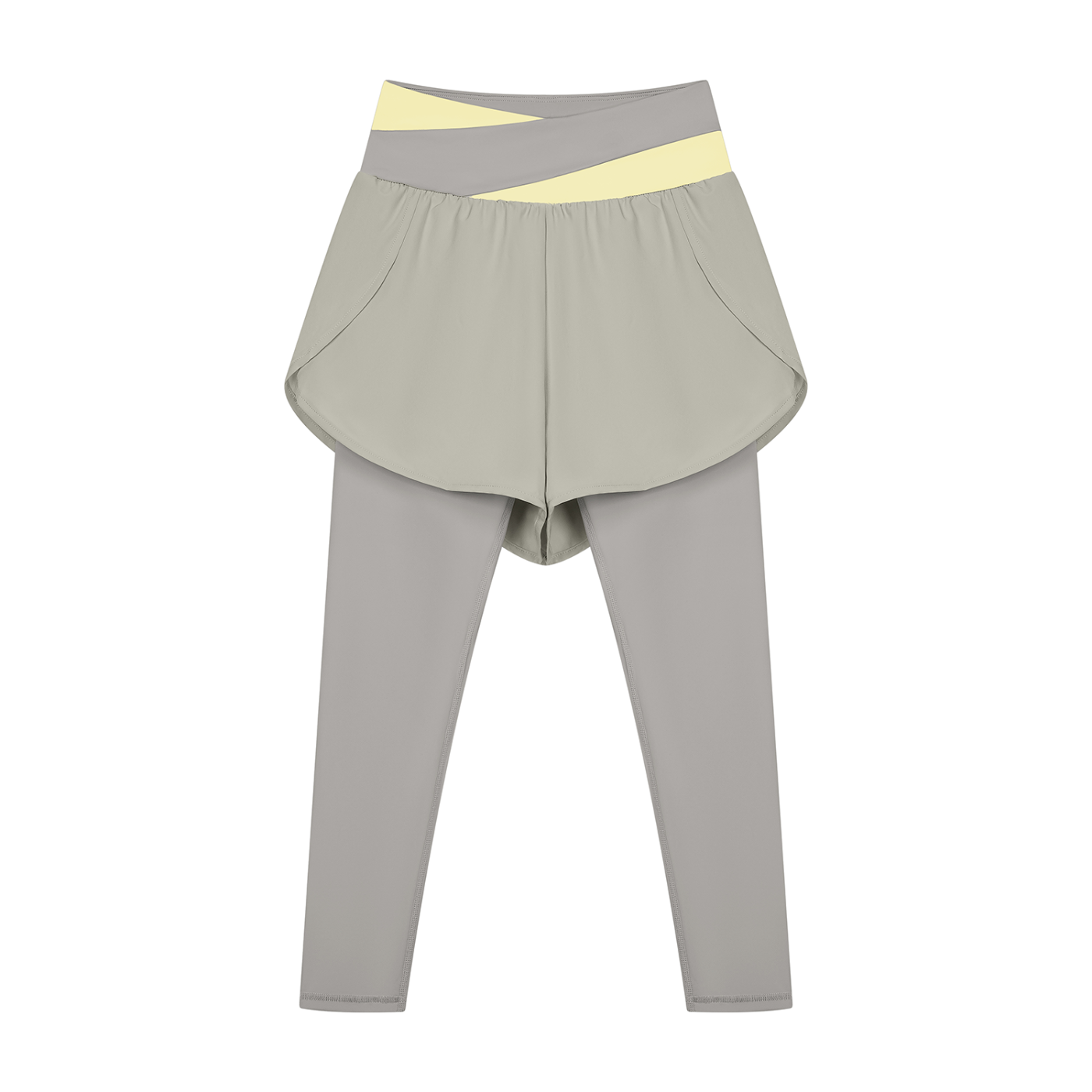 Women's Paneled High Waisted Yoga Leggings