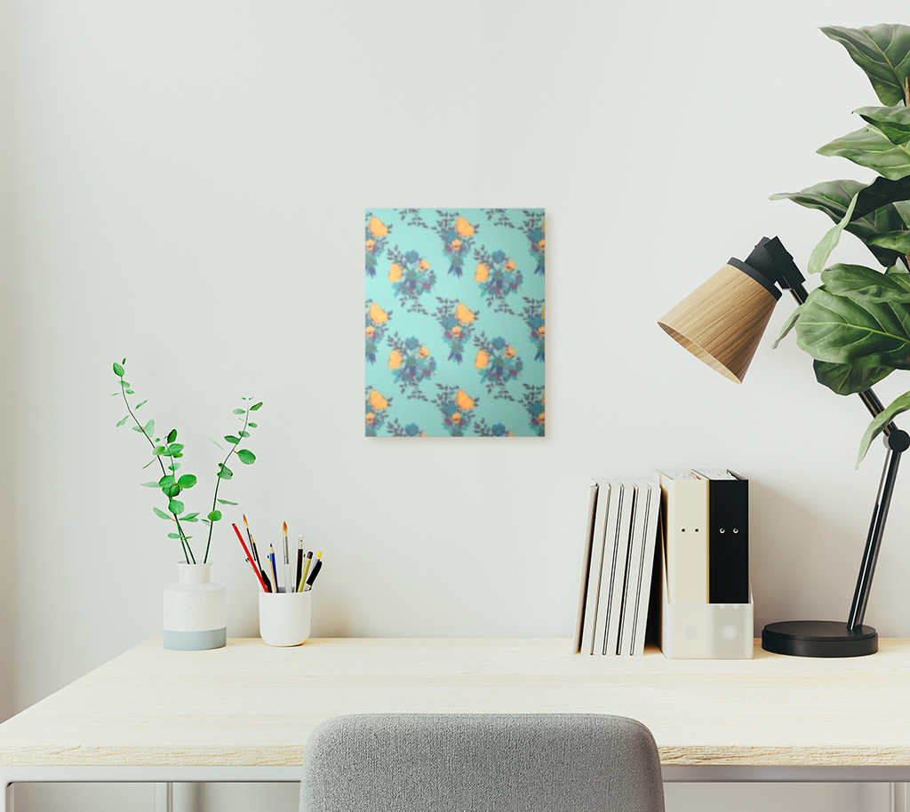Classic Floral Aluminum Print