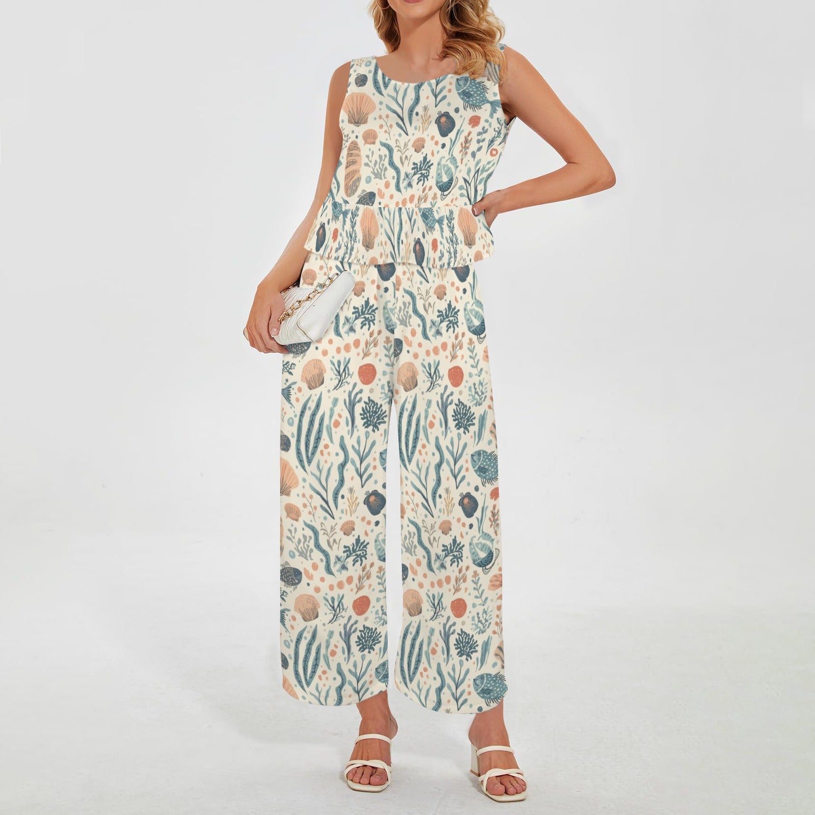 whimsical ocean pattern set