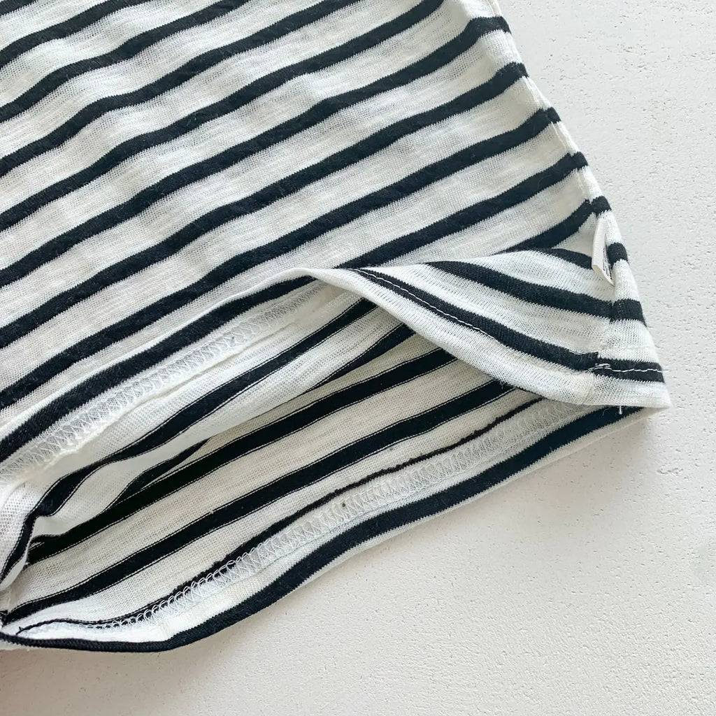 Baby Stripes Sleeveless Vests for Toddlers and Infants