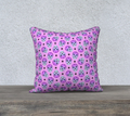 Skullavendar Blue Pillowcase