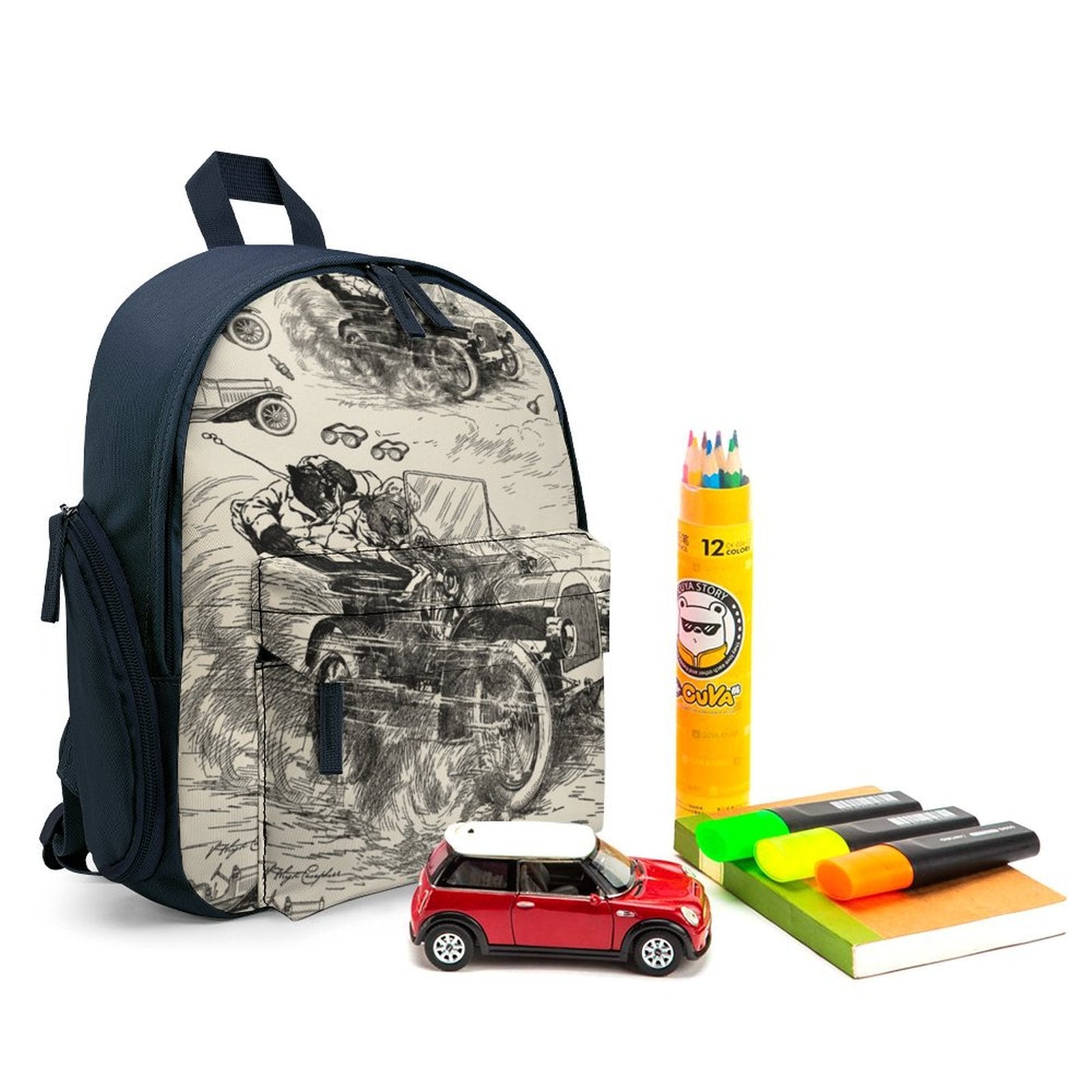 Old School Car Backpack