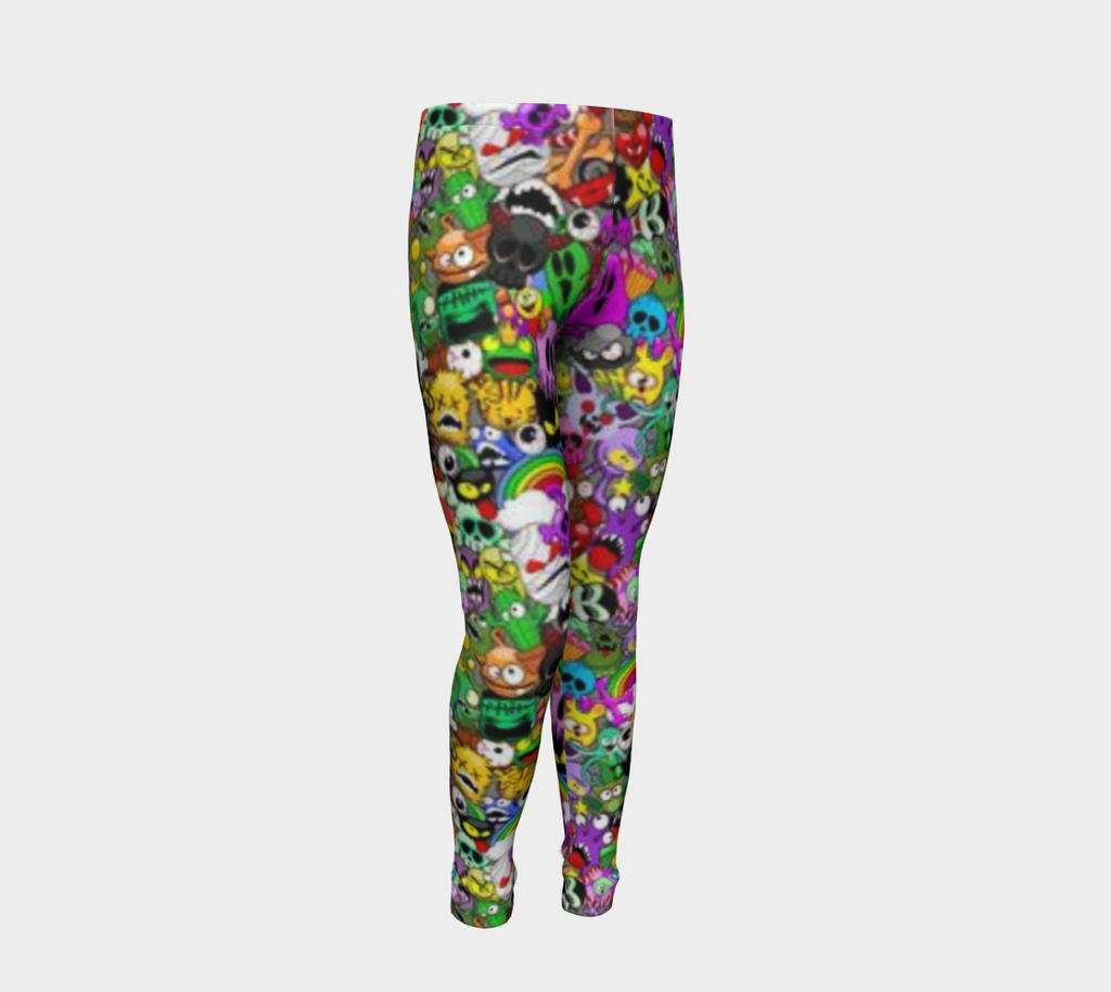 Monster Mash Girl's Leggings