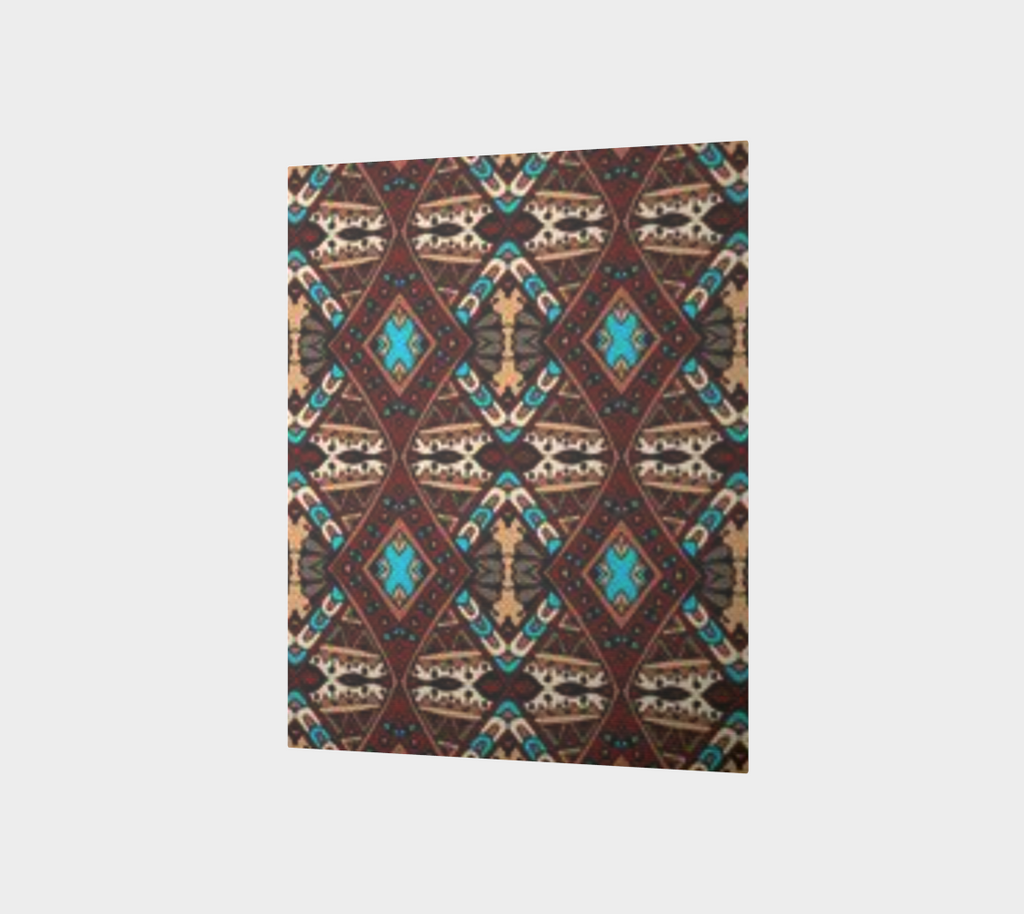 Native Nurture Aluminum Print