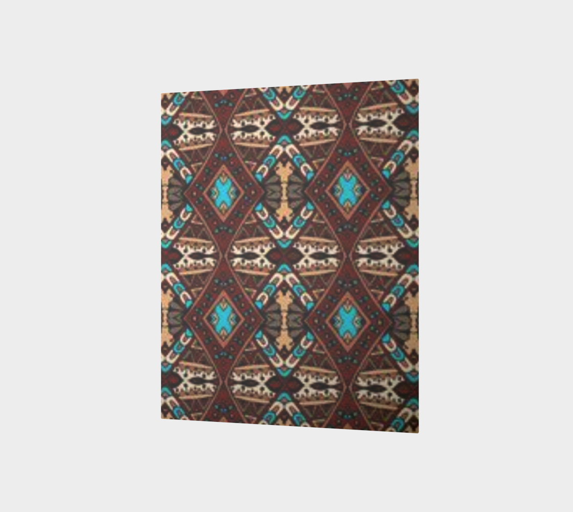 Native Nurture Aluminum Print