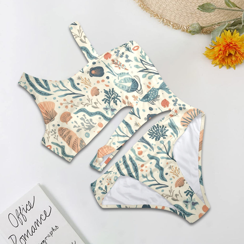 whimsical ocean swim suit