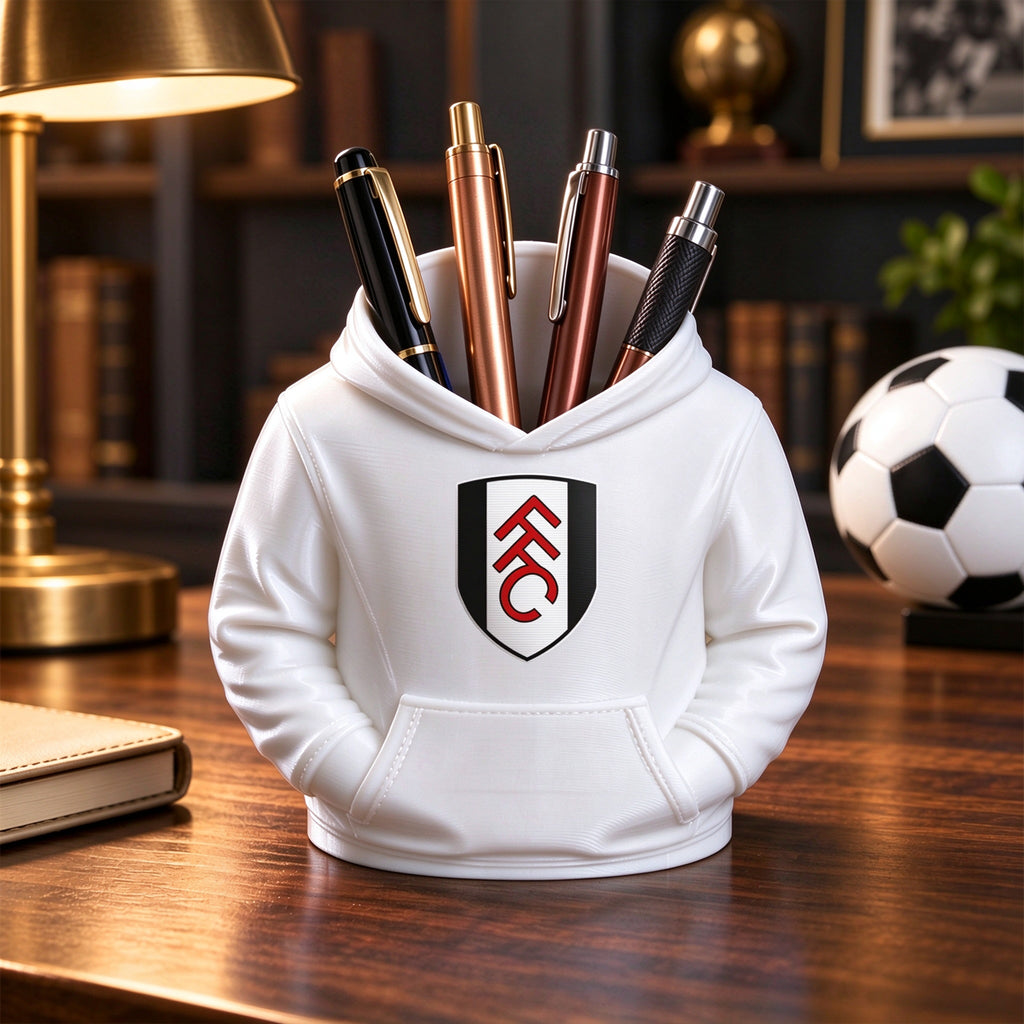 3D Football Hoodie Pen Holder – Soccer Fan Desk Organizer, Custom Color Desk Accessory & Unique Gift for Football Lovers