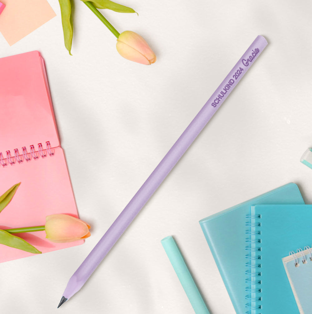 Personalized Pencil Custom School Supplies School Enrollment Back to School Gift