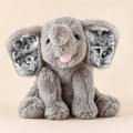 Custom Photo Elephant Plush – Personalized Ear Picture Elephant Gift for Couples Anniversary Gifts