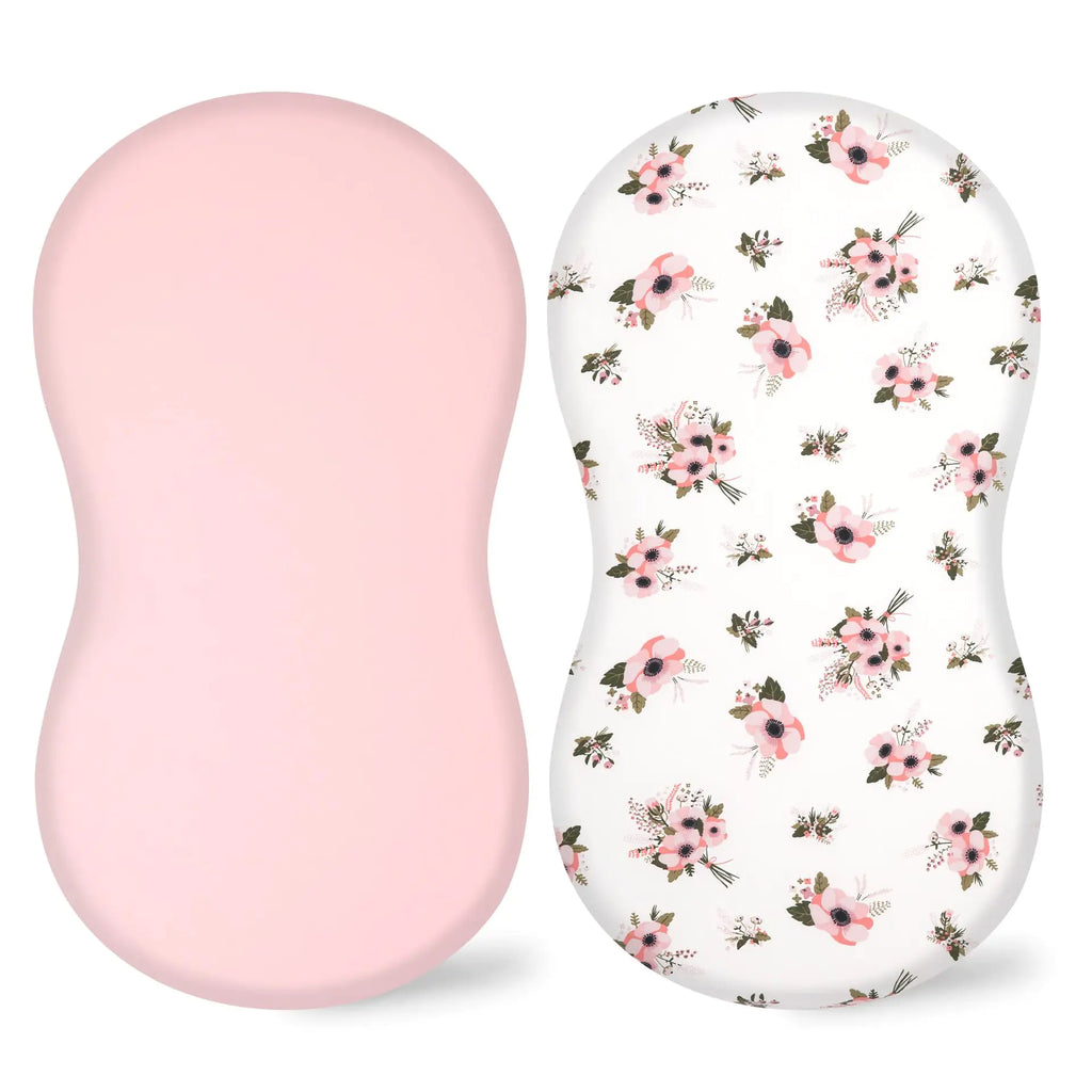 Elastic Printed Fitted Sheet for Baby Cradle & Changing Table