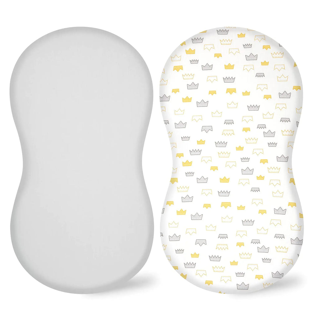 Elastic Printed Fitted Sheet for Baby Cradle & Changing Table