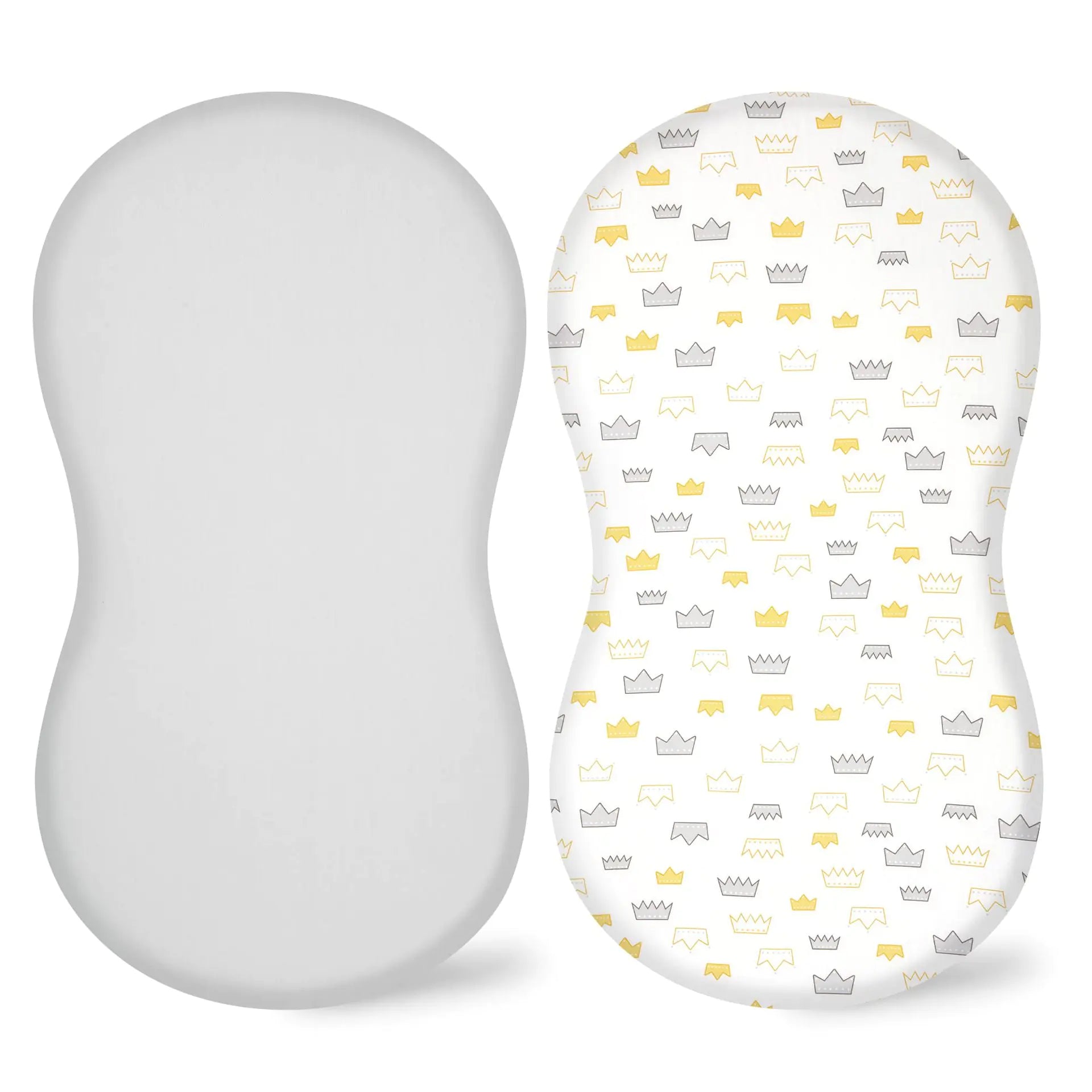Elastic Printed Fitted Sheet for Baby Cradle & Changing Table