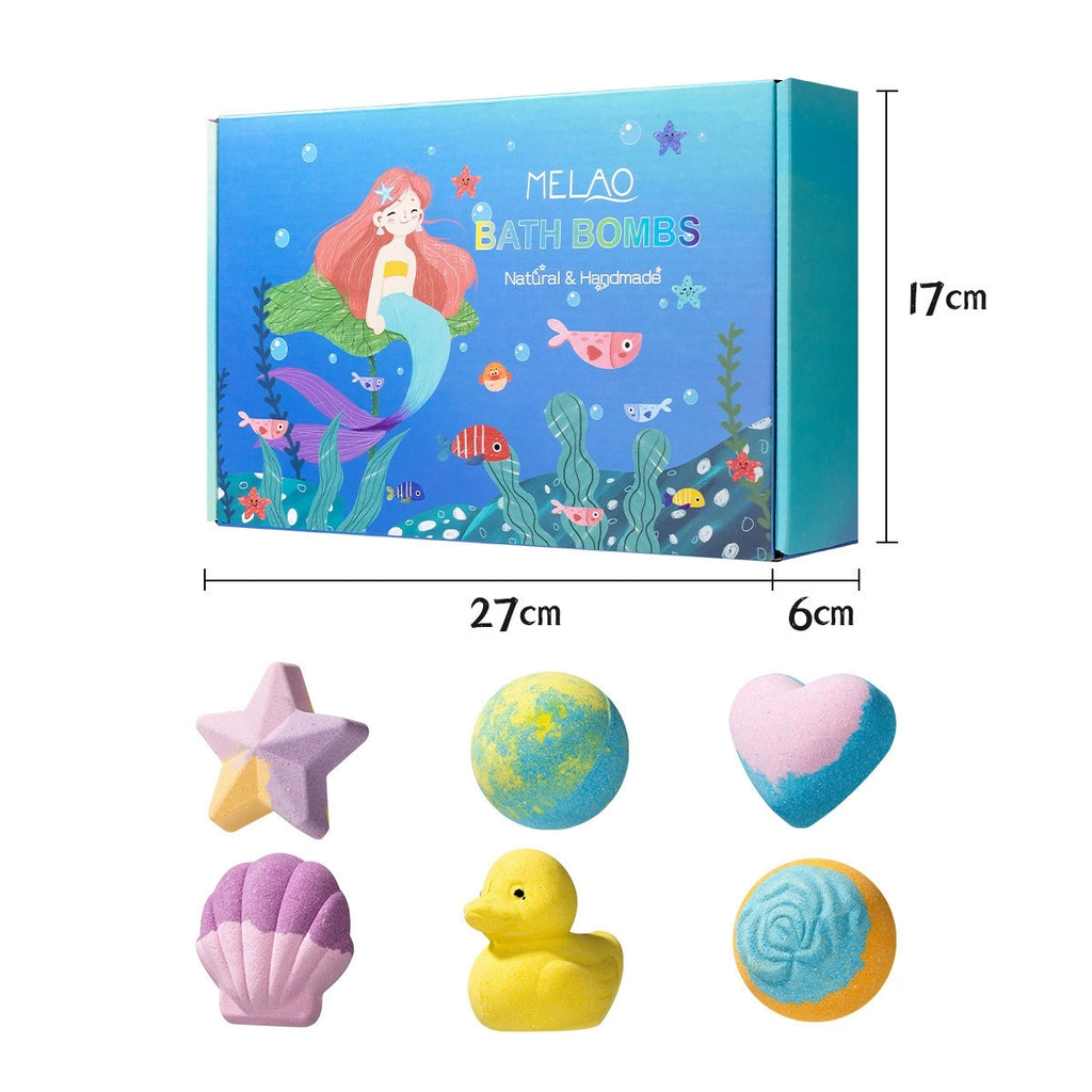 Sea Surprise Bath Bombs for Kids Fizzy Bubble Bath Bombs Surprise Ocean Animal Toys Inside Gift for Kid